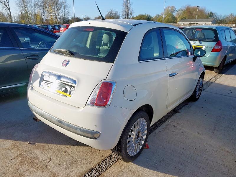 2010 FIAT 500 1.2 LOUNGE 3DR DUALOGIC [START STOP]