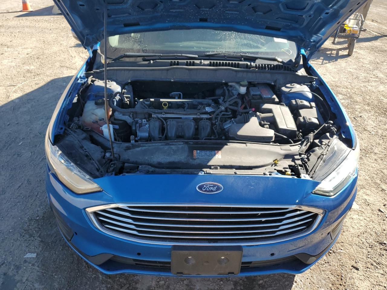 2020 Ford Fusion S VIN: 3FA6P0G72LR144359 Lot: 91006225
