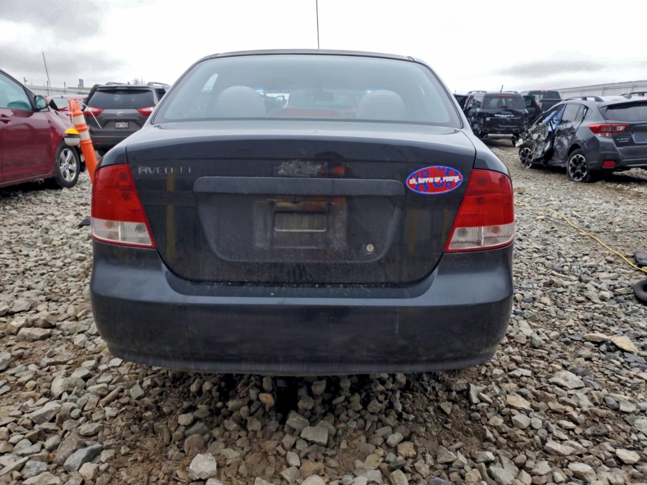 2005 Chevrolet Aveo Lt VIN: KL1TG52695B320184 Lot: 94273015