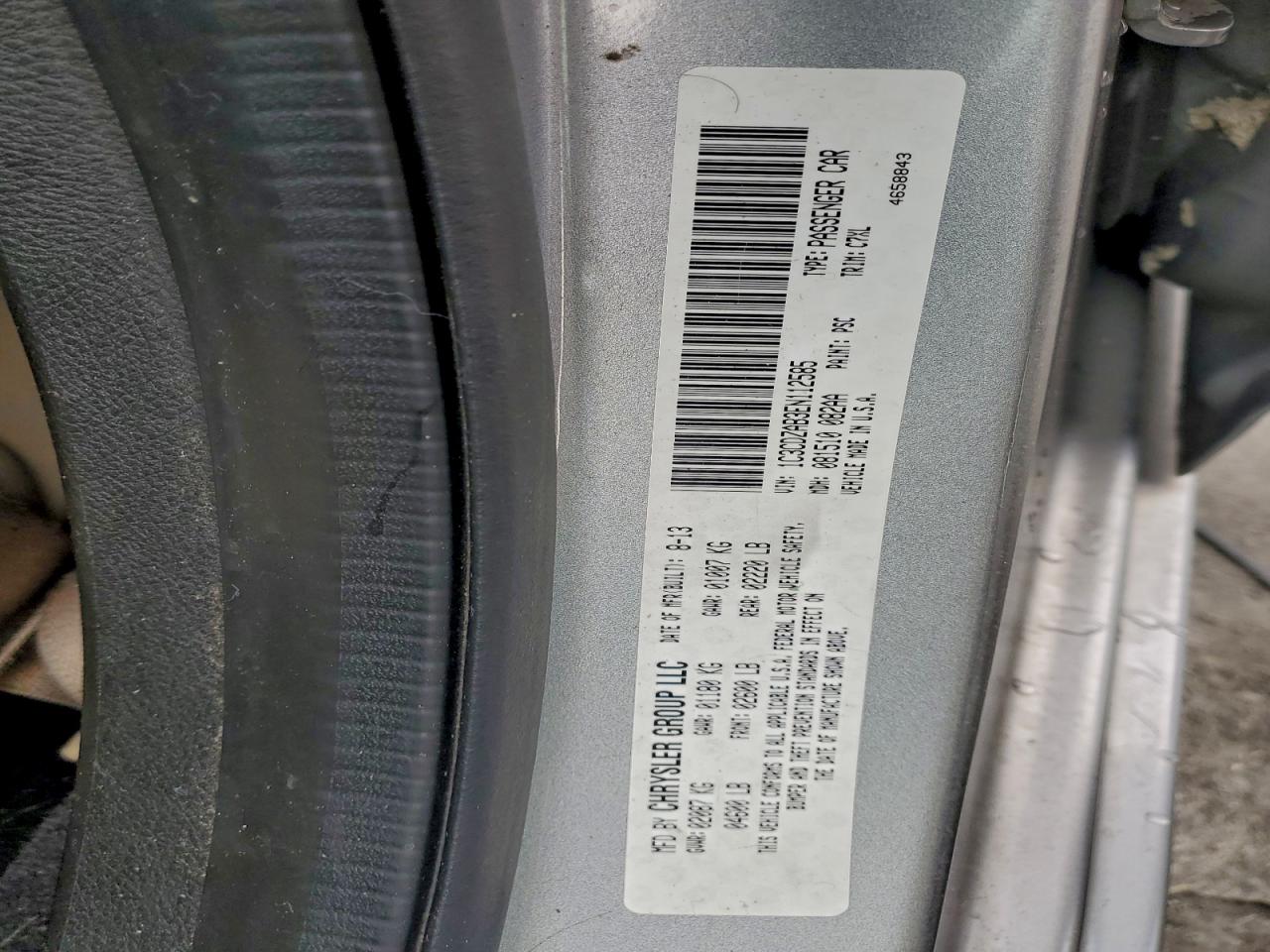 2014 Dodge Avenger Se VIN: 1C3CDZAB3EN112585 Lot: 94274175