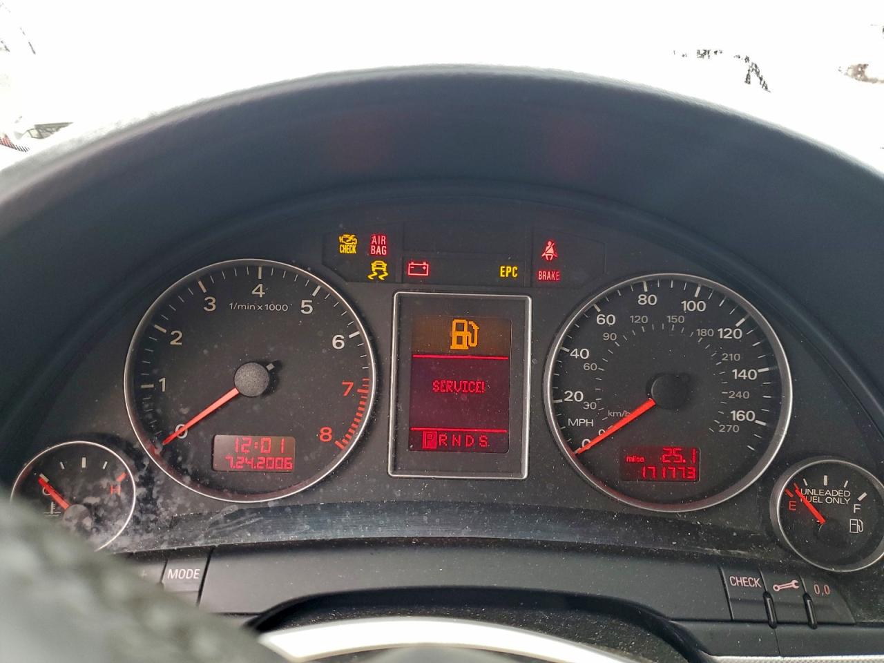 2007 Audi A4 2.0T Quattro VIN: WAUDF78E87A136158 Lot: 93925075