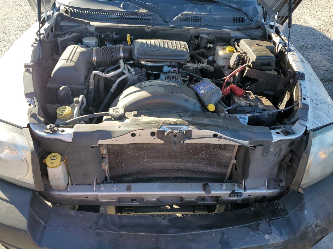 2007 Dodge Dakota Quad VIN: 1D7HE28KX7S256012 Lot: 91893145