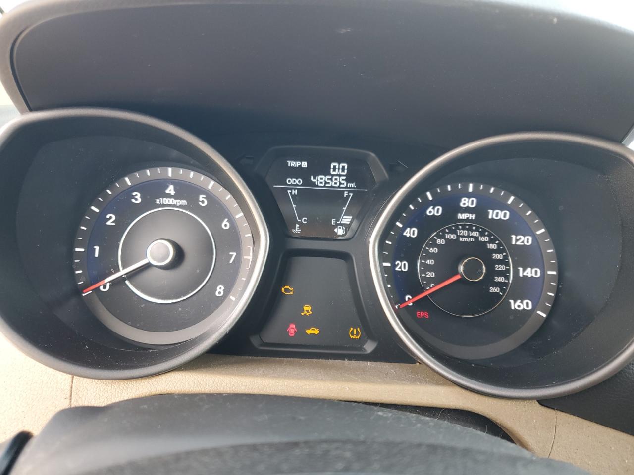 2013 Hyundai Elantra Gls VIN: 5NPDH4AE0DH454852 Lot: 93553455