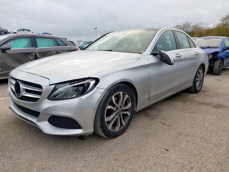 2018 MERCEDES-BENZ C CLASS C220D SPORT PREMIUM 4DR 9G-TRONIC for sale at Copart SANDWICH