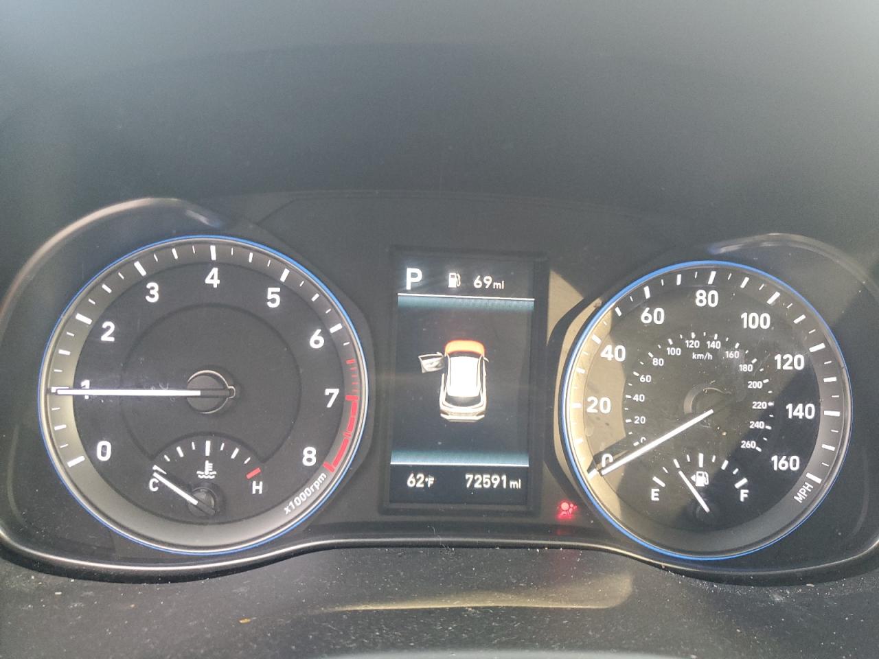 2021 Hyundai Kona Se VIN: KM8K12AA7MU750191 Lot: 93917095