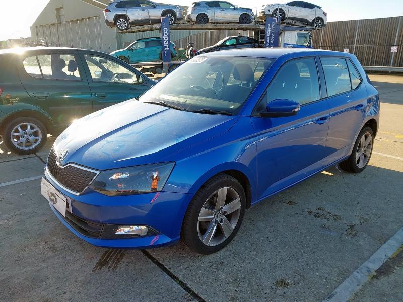 2015 SKODA FABIA 1.2 TSI 90 SE L 5DR for sale at Copart NEWBURY