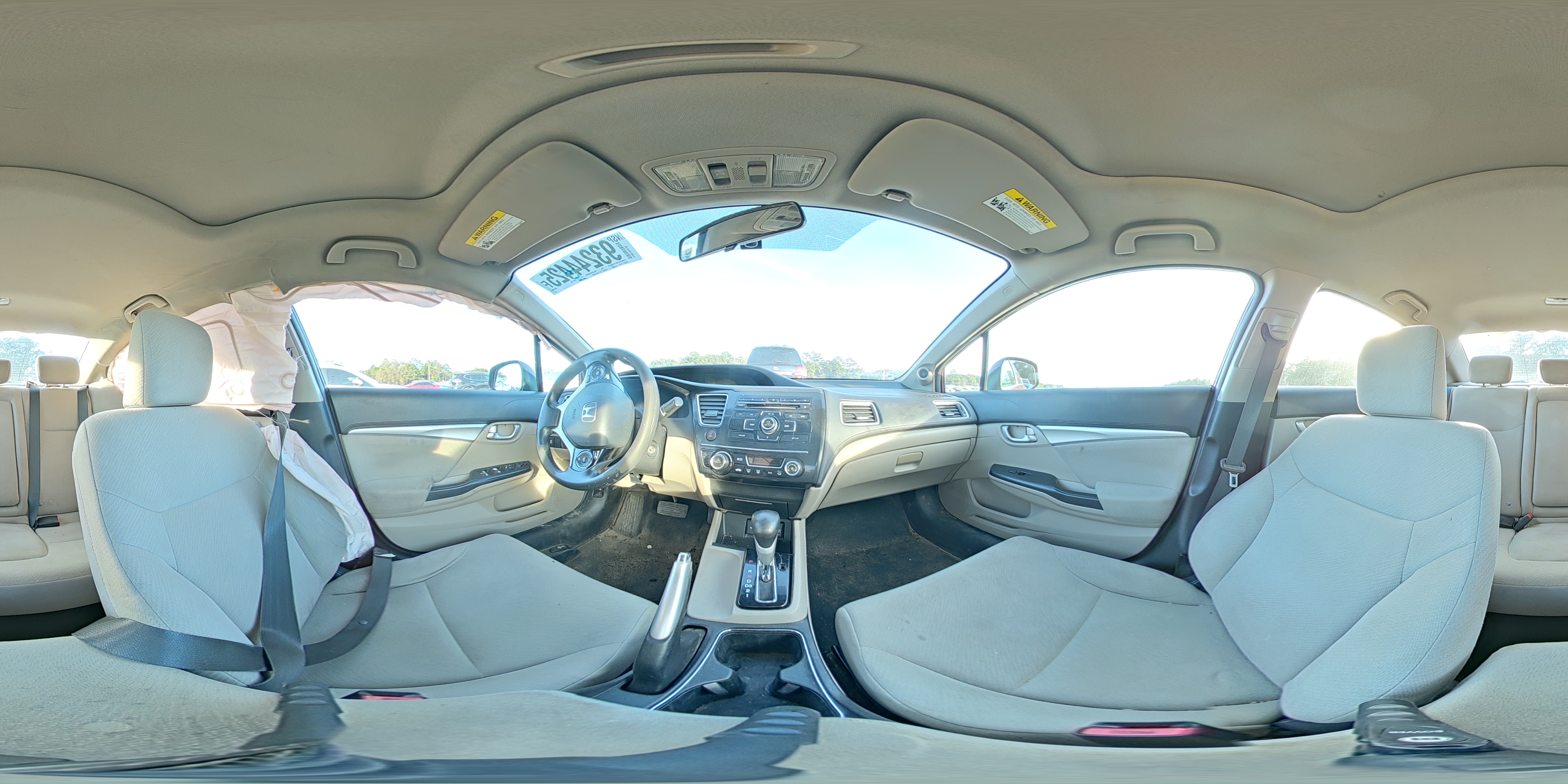 2013 Honda Civic Ex VIN: 19XFB2F83DE069064 Lot: 93244425