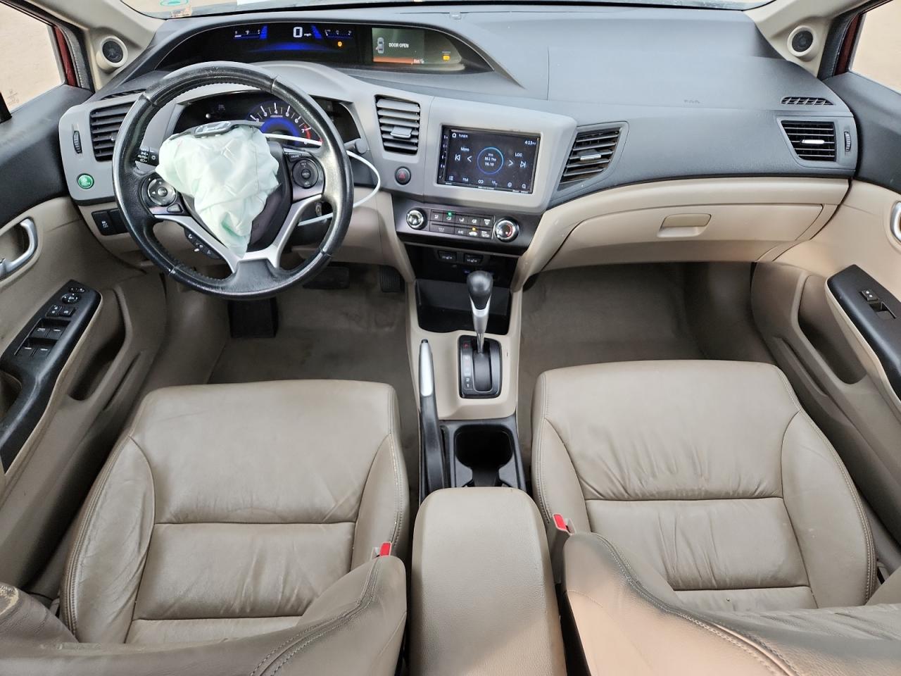 2012 Honda Civic Exl VIN: 19XFB2F91CE364686 Lot: 92225035