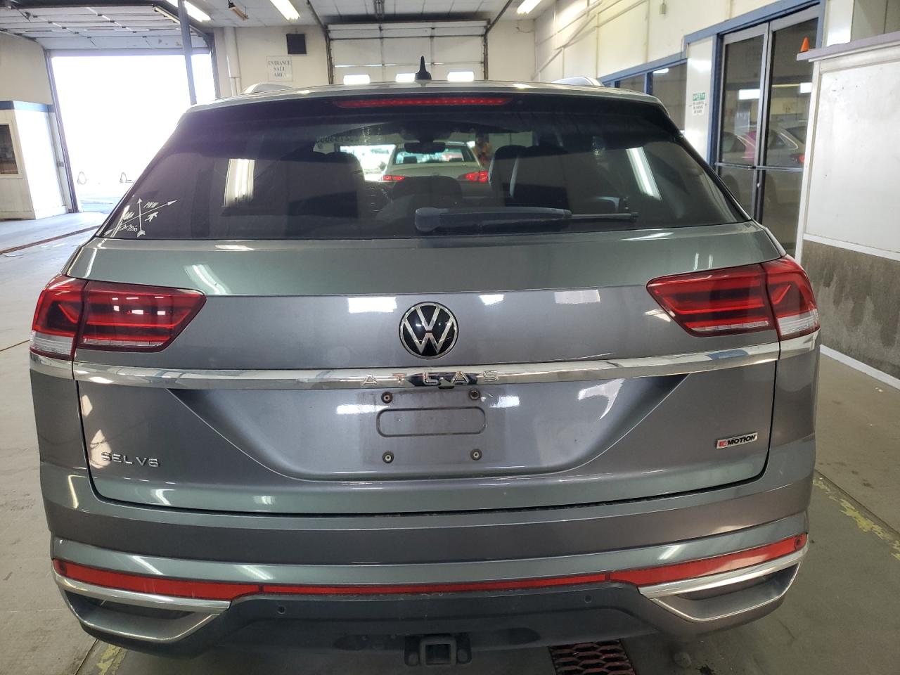 2022 Volkswagen Atlas Cross Sport Sel VIN: 1V2BE2CA6NC208639 Lot: 92753555