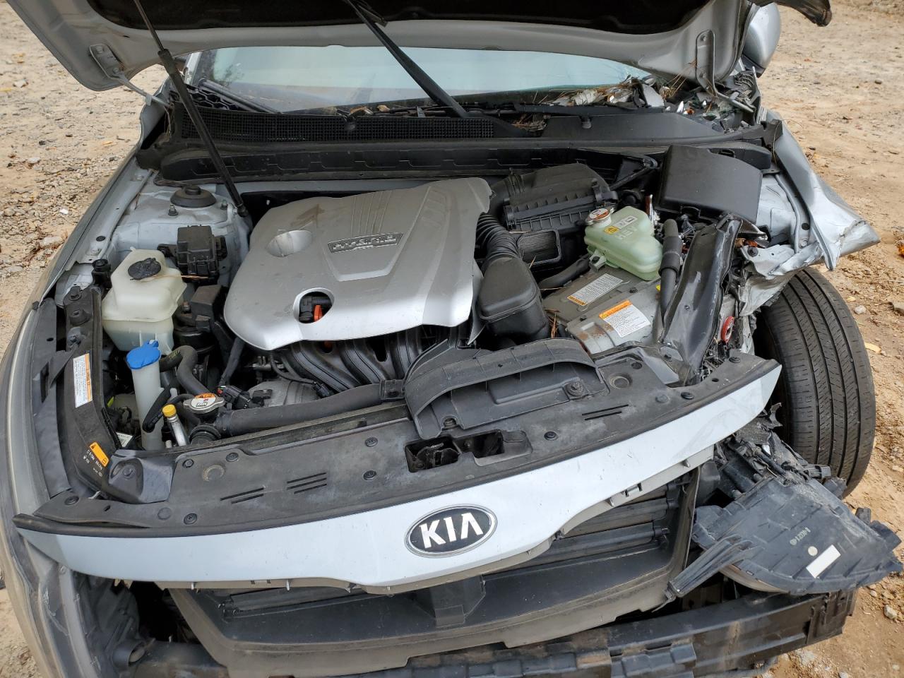 2014 Kia Optima Hybrid VIN: KNAGN4AD7E5067453 Lot: 92176835