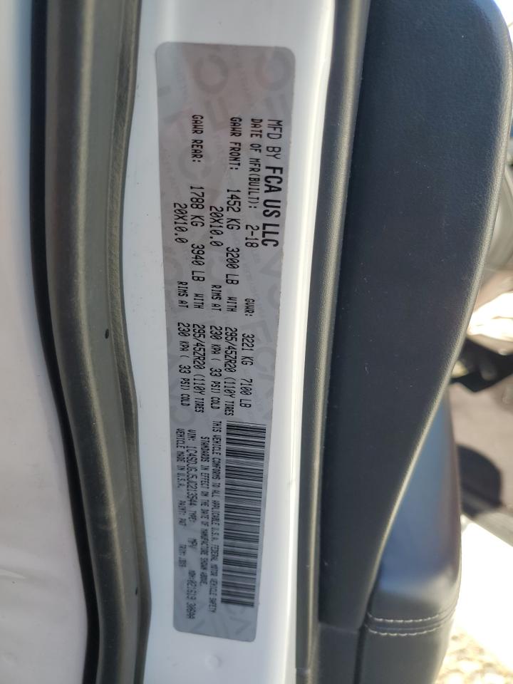 2018 Dodge Durango Srt VIN: 1C4SDJGJ5JC213544 Lot: 91071055