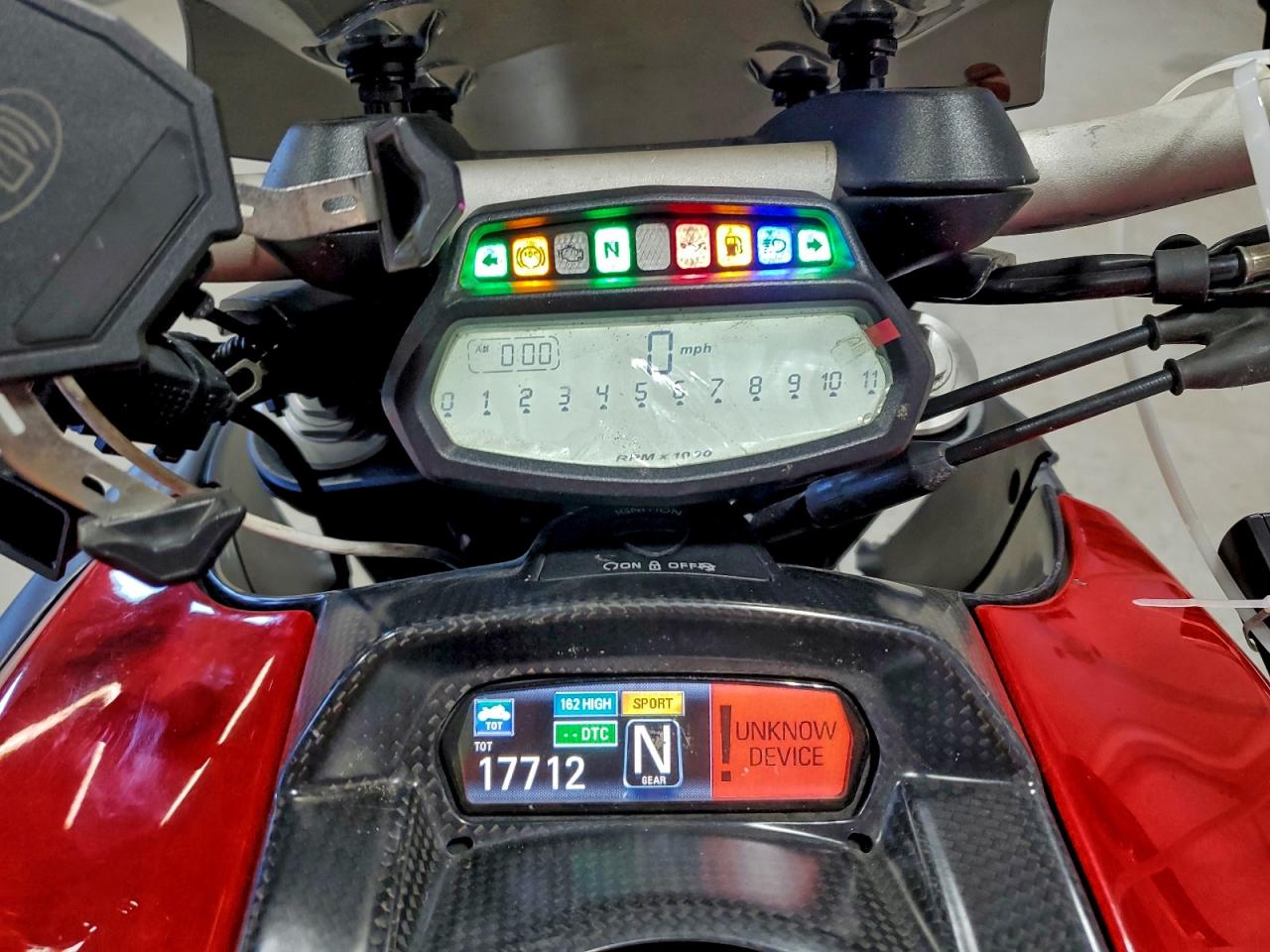 2012 Ducati Diavel VIN: ZDM13BLW1CB008256 Lot: 94128835