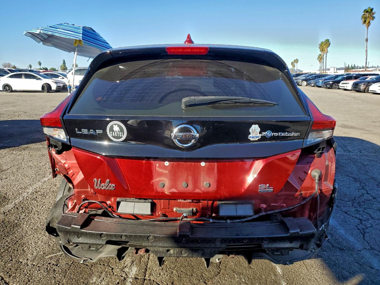 2021 Nissan Leaf Sl Plus VIN: 1N4BZ1DVXMC553176 Lot: 93305195