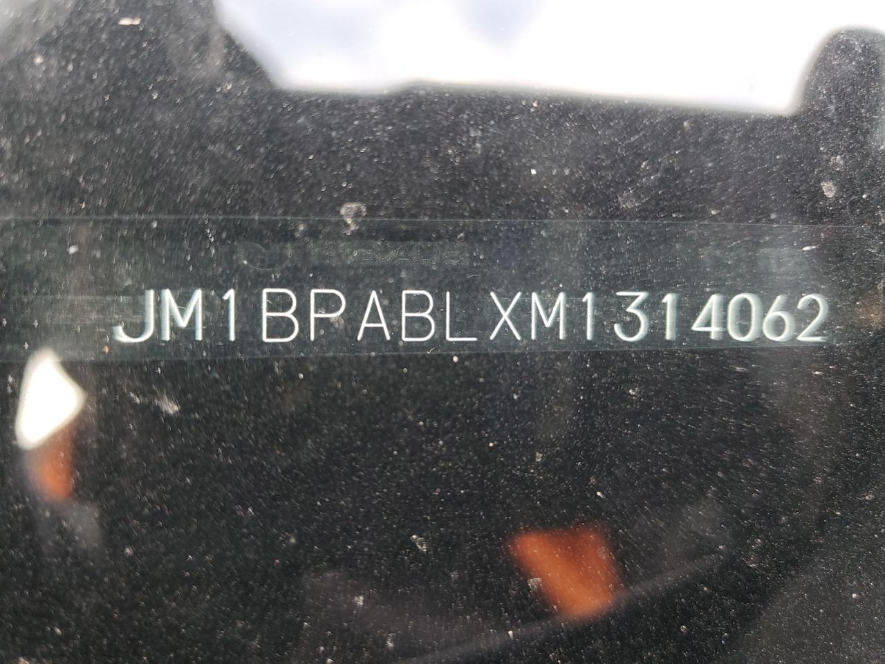 2021 Mazda 3 Select VIN: JM1BPABLXM1314062 Lot: 92272495