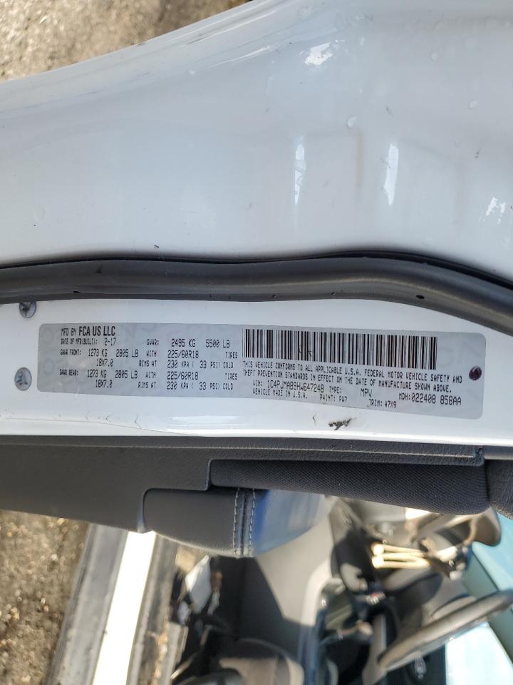 2017 Jeep Cherokee Sport VIN: 1C4PJMAB9HW647248 Lot: 92925645