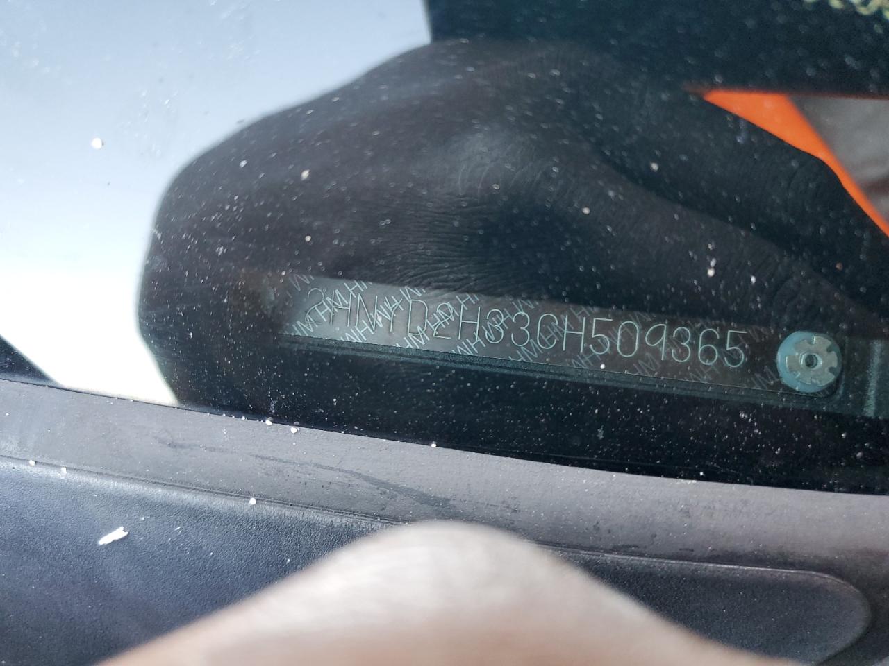 2012 Acura Mdx Technology VIN: 2HNYD2H33CH509365 Lot: 90794275