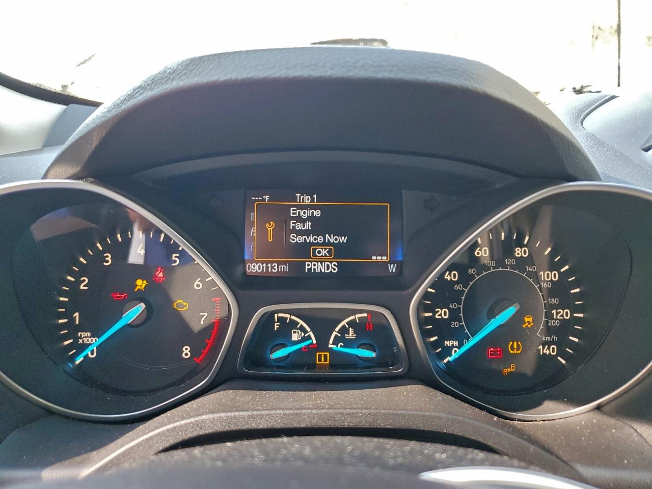 2017 Ford Escape Titanium VIN: 1FMCU9J99HUA81499 Lot: 94080905