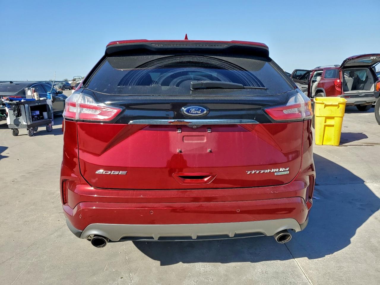 2019 Ford Edge Titanium VIN: 2FMPK3K90KBB61290 Lot: 92570745