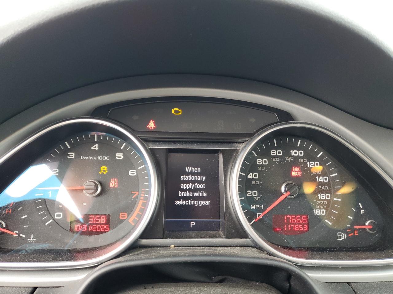 2010 Audi Q7 Premium Plus VIN: WA1LYBFE3AD007551 Lot: 92755245