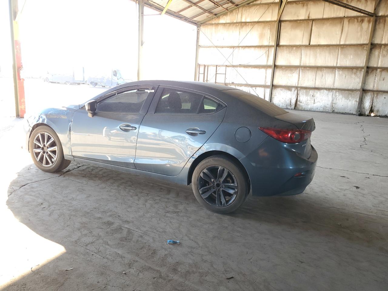 2015 Mazda 3 Sv blue sedan gas JM1BM1T7XF1256760 photo #3