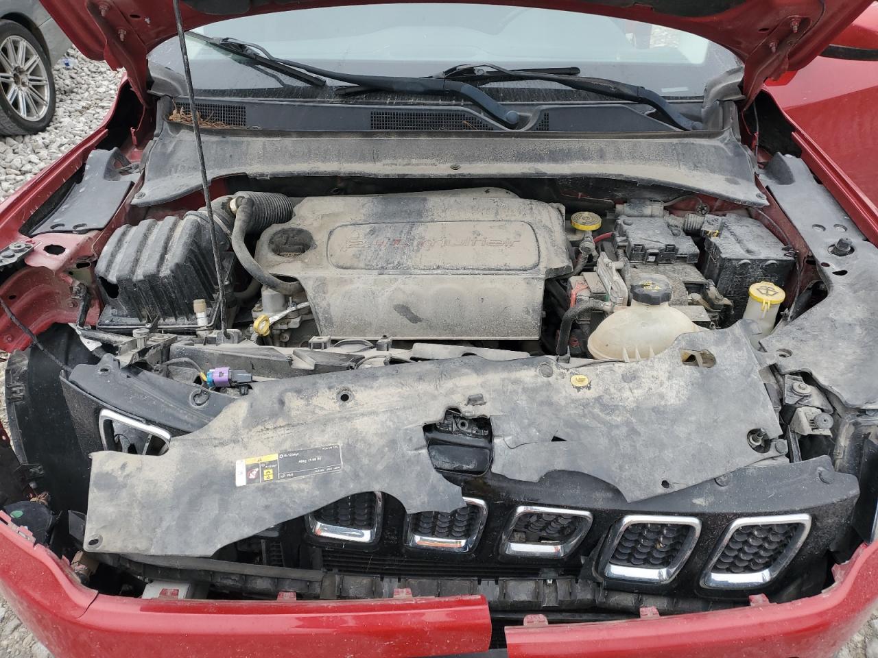 2017 Jeep Compass Latitude VIN: 3C4NJCBB6HT652929 Lot: 93897095