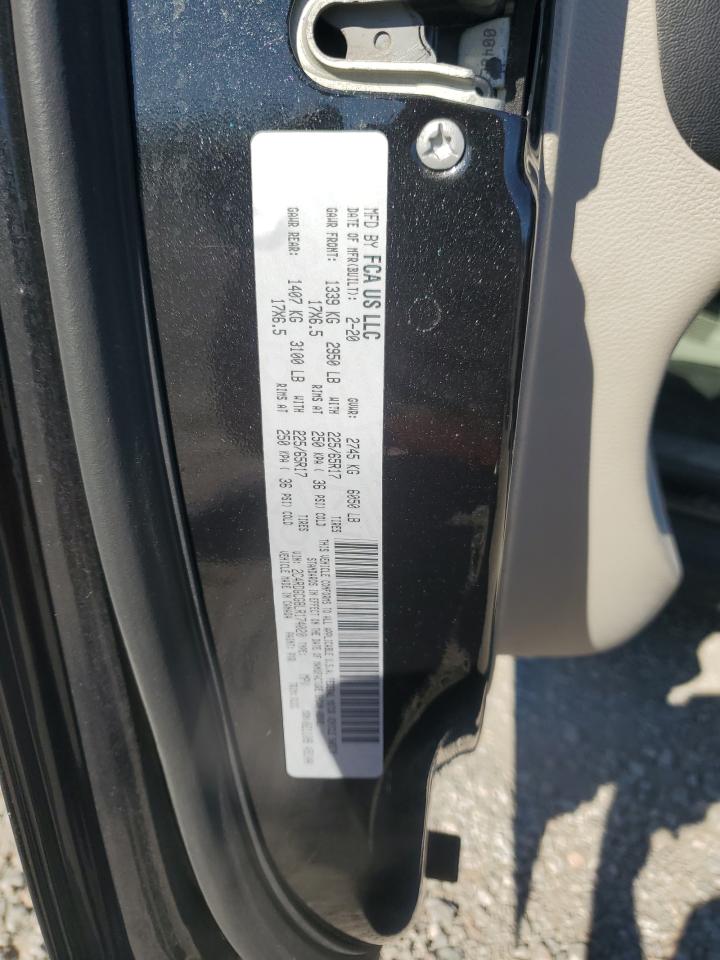 2020 Dodge Grand Caravan Sxt VIN: 2C4RDGCG8LR174020 Lot: 92326065