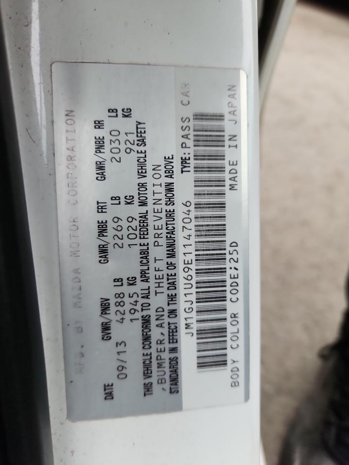 2014 Mazda 6 Sport VIN: JM1GJ1U69E1147046 Lot: 90347755