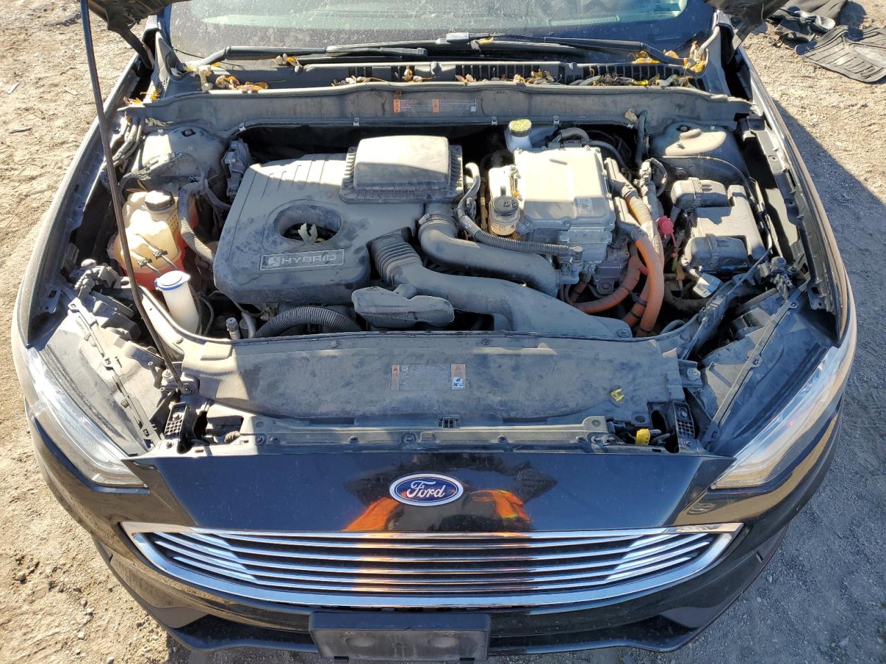 2019 Ford Fusion Se VIN: 3FA6P0LU6KR257662 Lot: 92248095