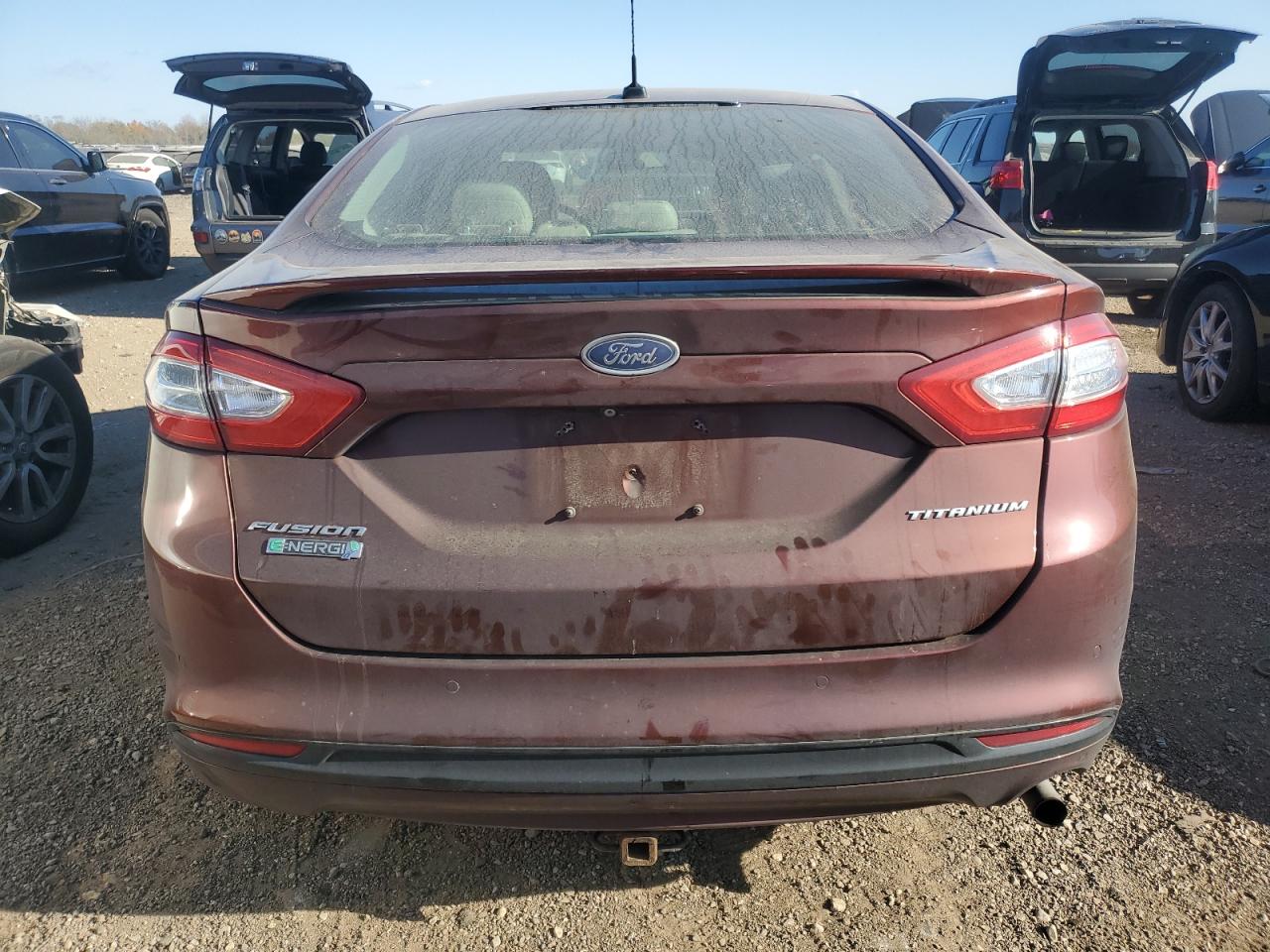 2015 Ford Fusion Titanium Phev VIN: 3FA6P0SU6FR263033 Lot: 91288005