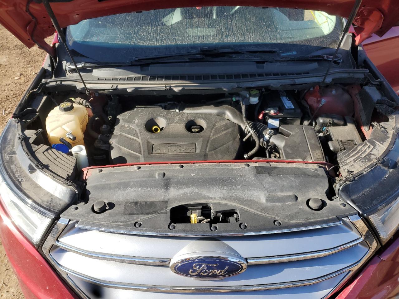 2015 Ford Edge Titanium VIN: 2FMPK4K99FBB44466 Lot: 92231105