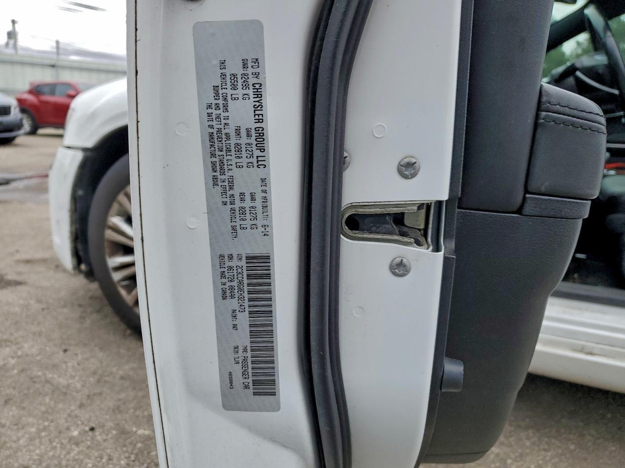 2014 Chrysler 300 VIN: 2C3CCARG0EH321473 Lot: 94849975