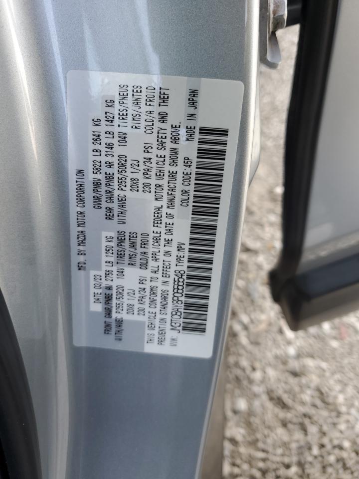 2023 Mazda Cx-9 Touring Plus VIN: JM3TCBAY8P0656548 Lot: 93343835