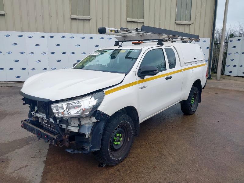 2019 TOYOTA HILUX ACTIVE EXTRA CAB PICK UP 2.4 D-4D for sale at Copart CHESTER