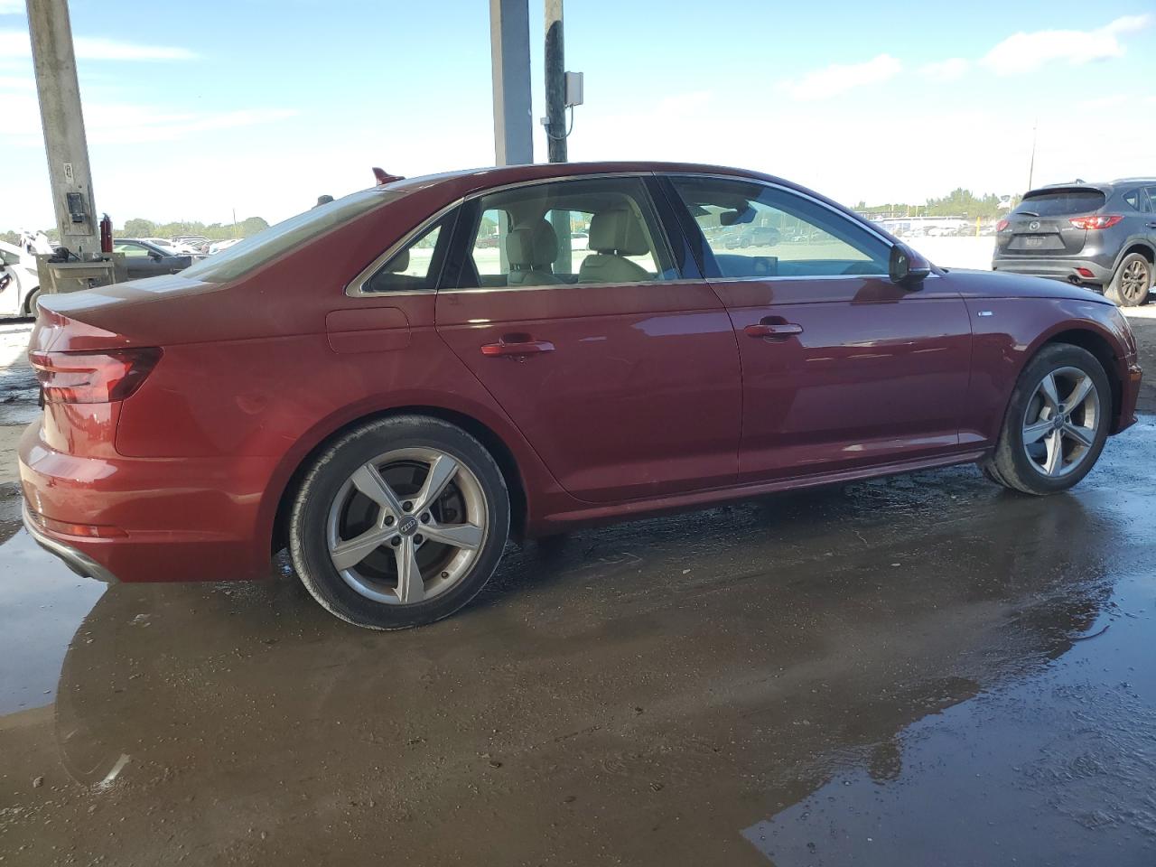 2019 Audi A4 Premium VIN: WAUDNAF46KA014675 Lot: 91102945