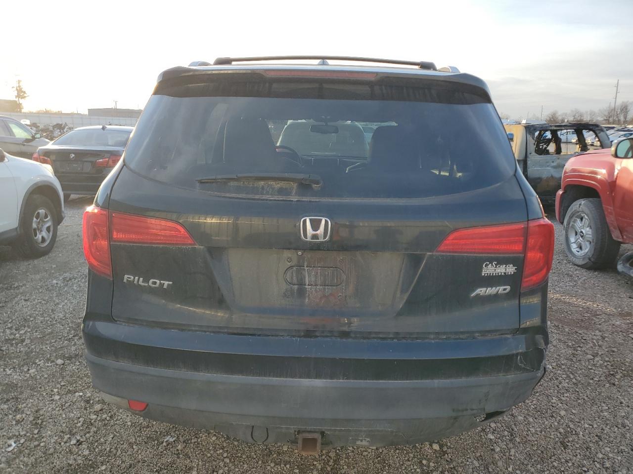2016 Honda Pilot Exl VIN: 5FNYF6H5XGB007277 Lot: 92400995