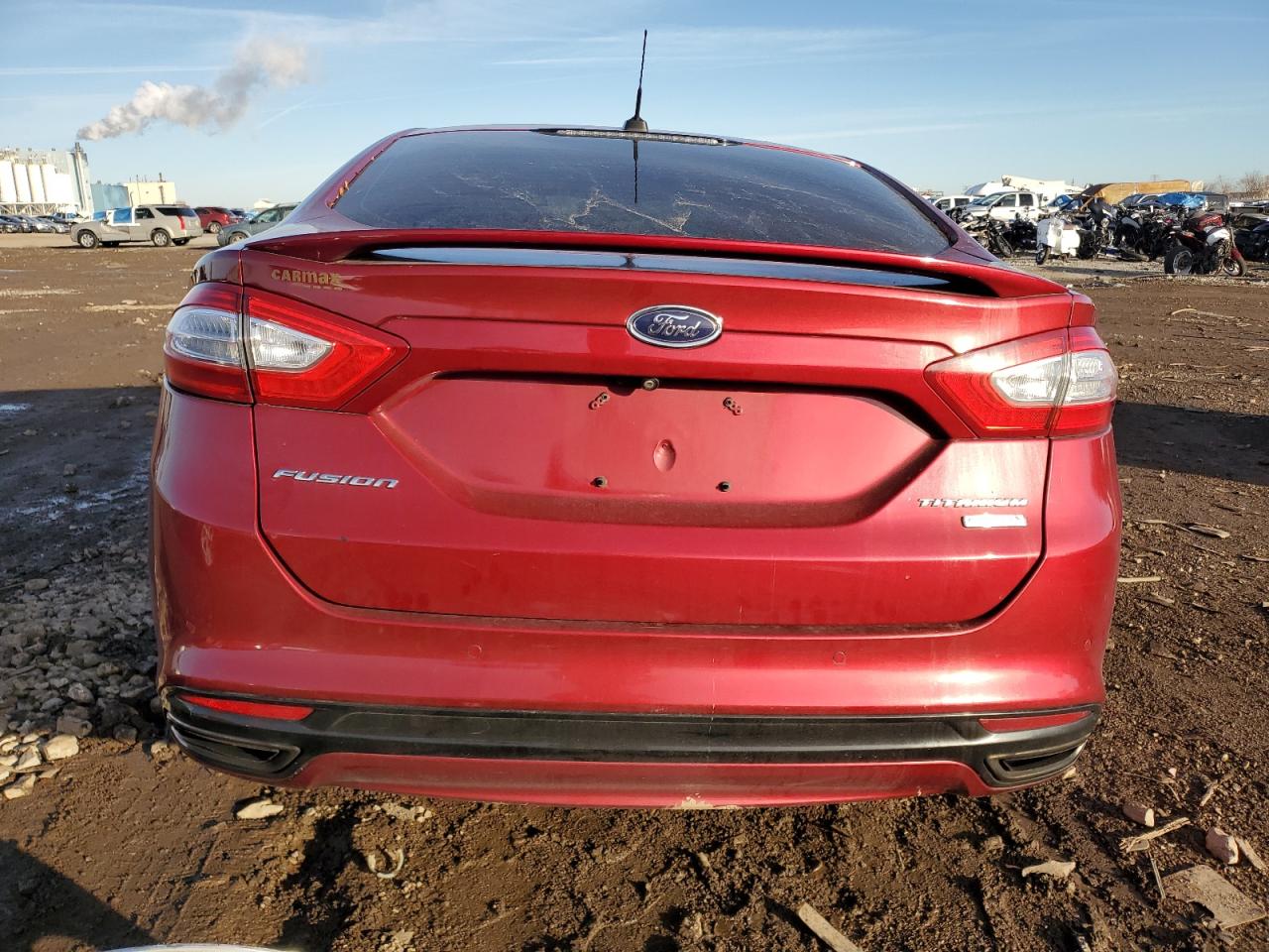 2014 Ford Fusion Titanium VIN: 3FA6P0K97ER335724 Lot: 92693005