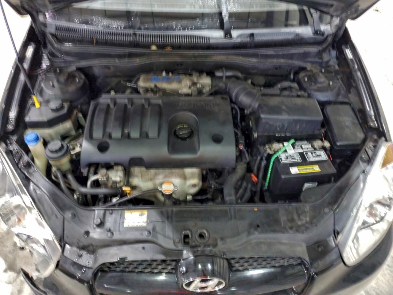 2010 Hyundai Accent Blue VIN: KMHCM3ACXAU185093 Lot: 94051465