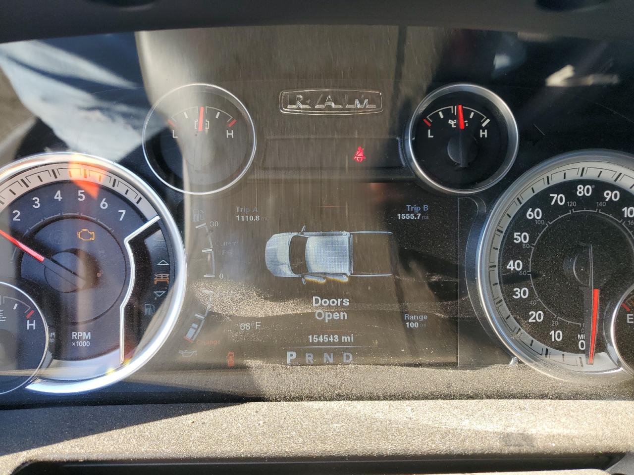 2014 Ram 1500 Laramie VIN: 1C6RR7NT9ES449365 Lot: 91120495