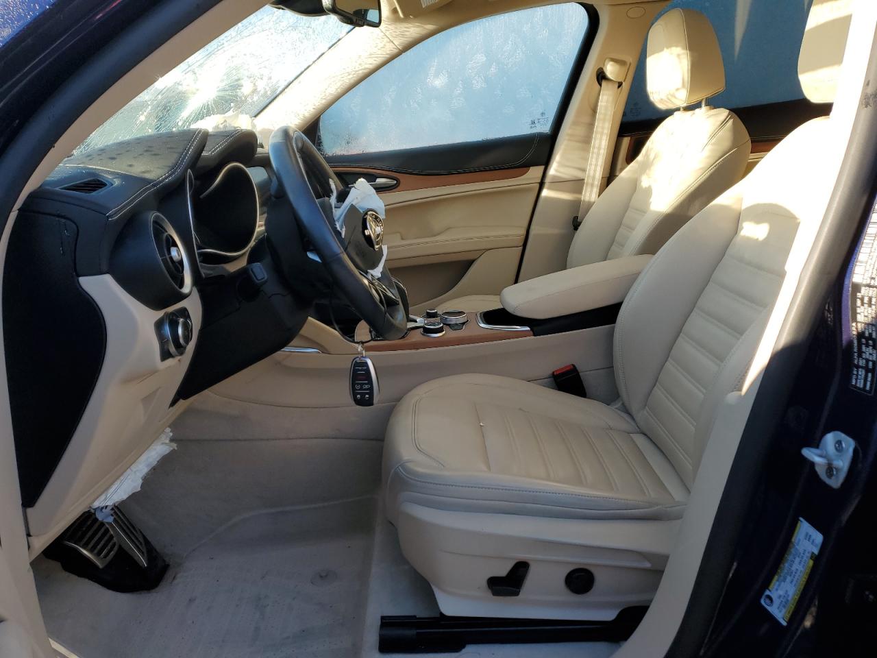 2021 Alfa Romeo Stelvio Ti VIN: ZASPAKBN5M7D20161 Lot: 93217985