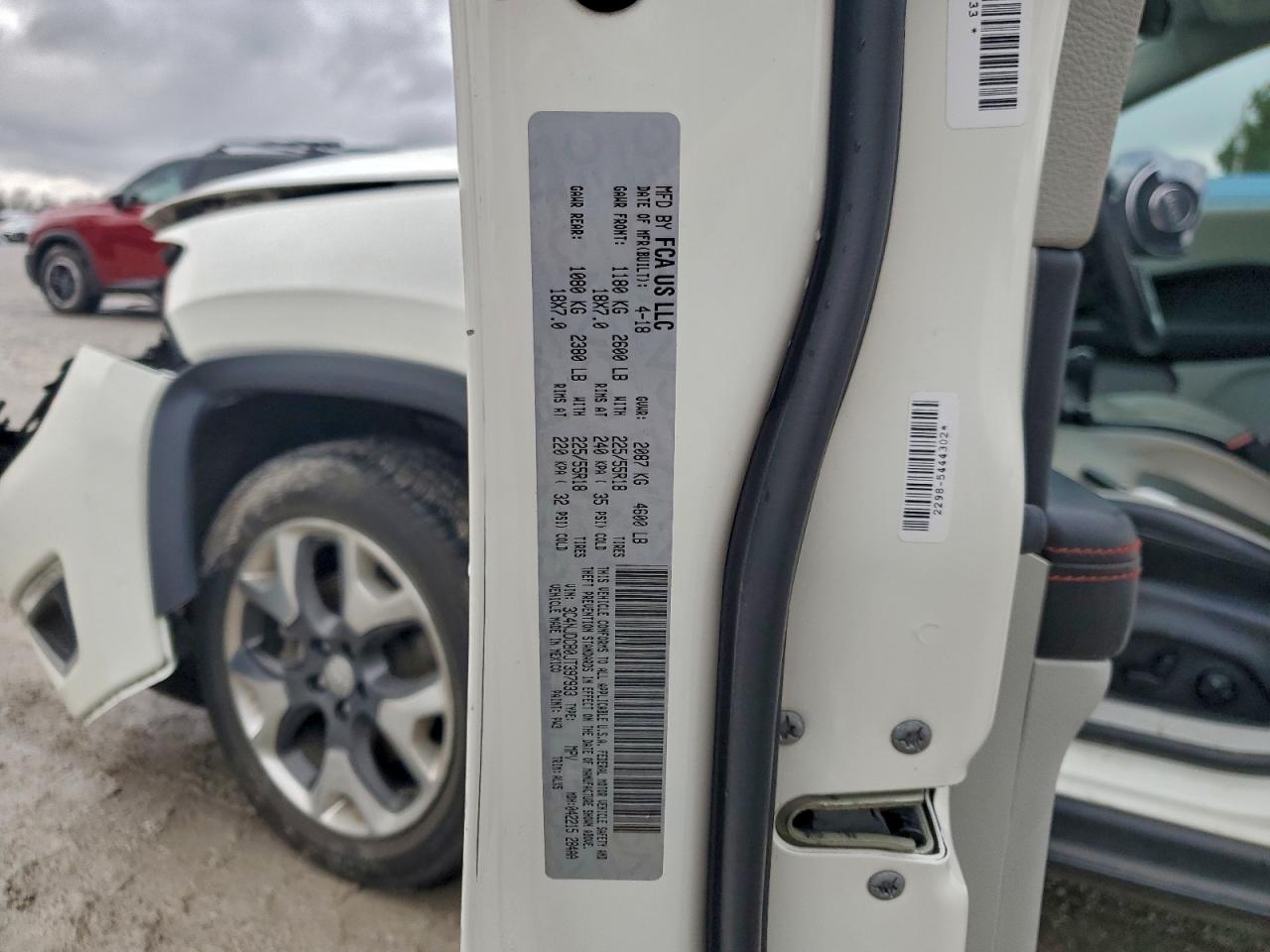 2018 Jeep Compass Limited VIN: 3C4NJDCB0JT397933 Lot: 93965355