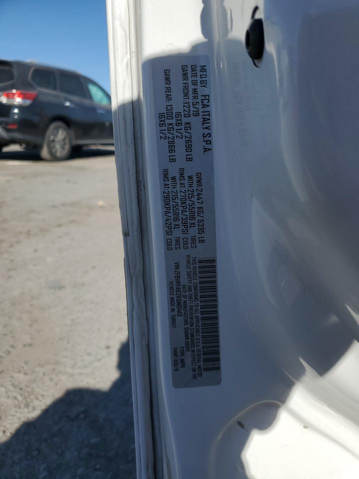 2019 Ram Promaster City VIN: ZFBHRFAB2K6N61413 Lot: 92253885