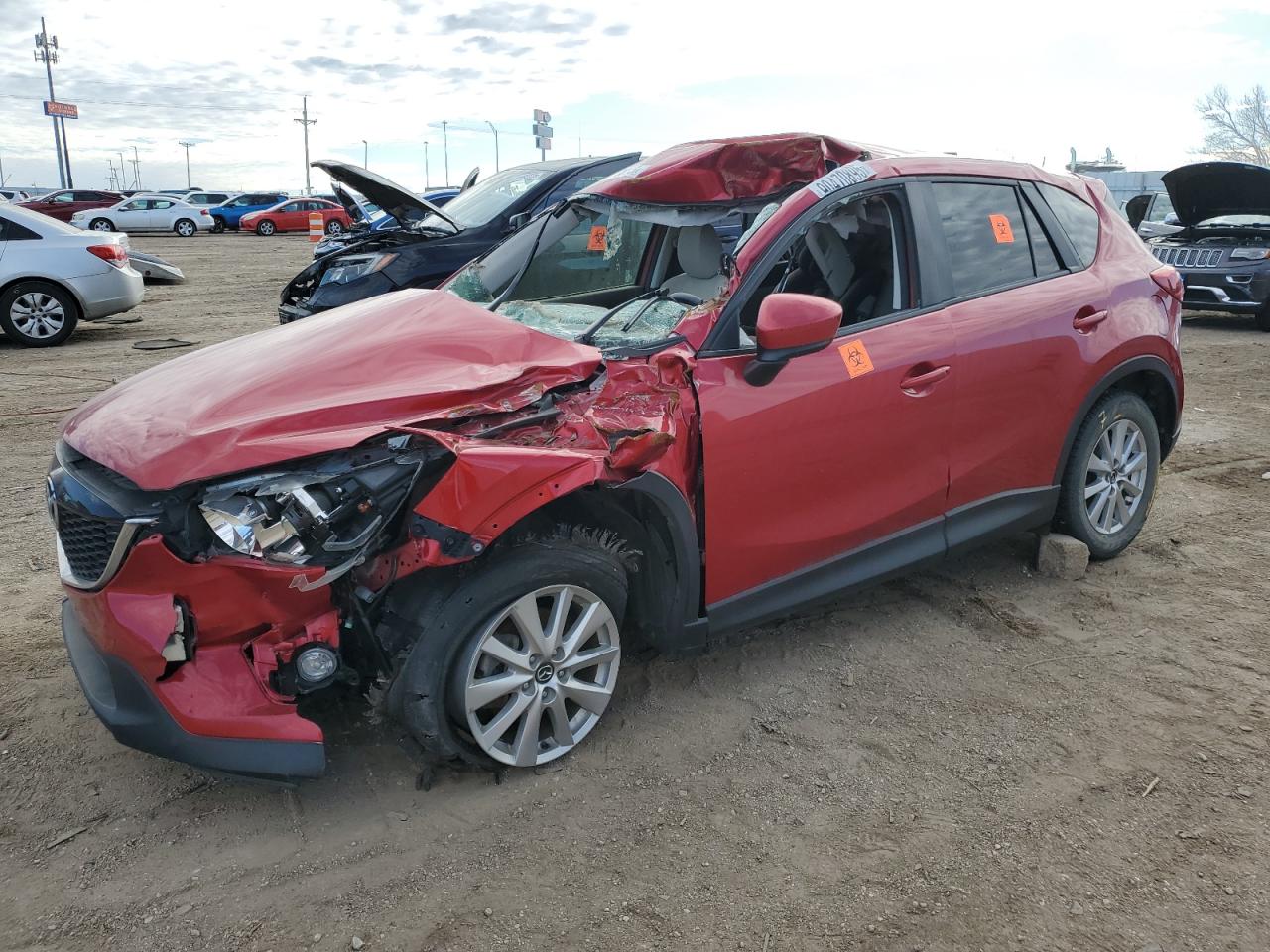 2015 Mazda Cx-5 Touring VIN: JM3KE2CY4F0436180 Lot: 90470895