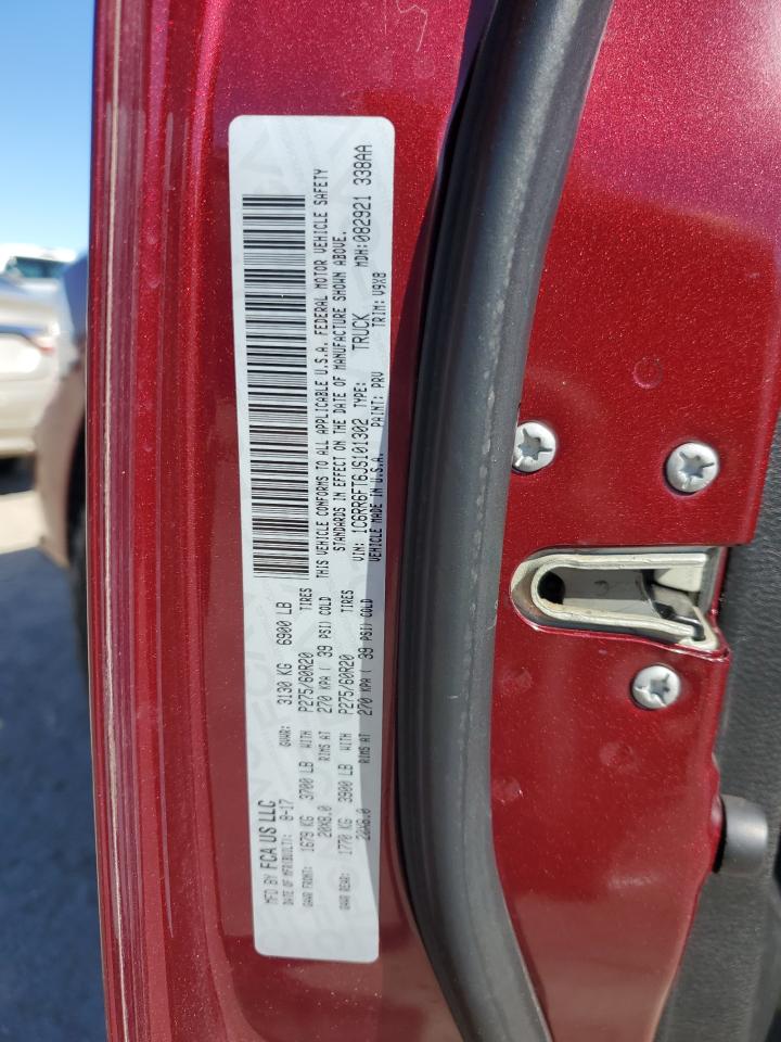 2018 Ram 1500 St VIN: 1C6RR6FT6JS101302 Lot: 91047635