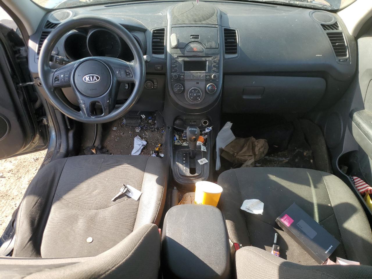 2010 Kia Soul + VIN: KNDJT2A28A7070989 Lot: 92984765