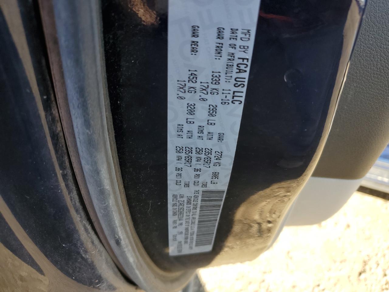 2017 Chrysler Pacifica Touring L VIN: 2C4RC1BG3HR623144 Lot: 91675865