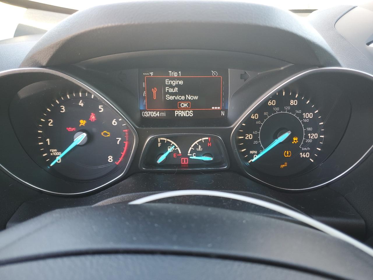 2017 Ford Escape Titanium VIN: 1FMCU9J96HUF09741 Lot: 91861955