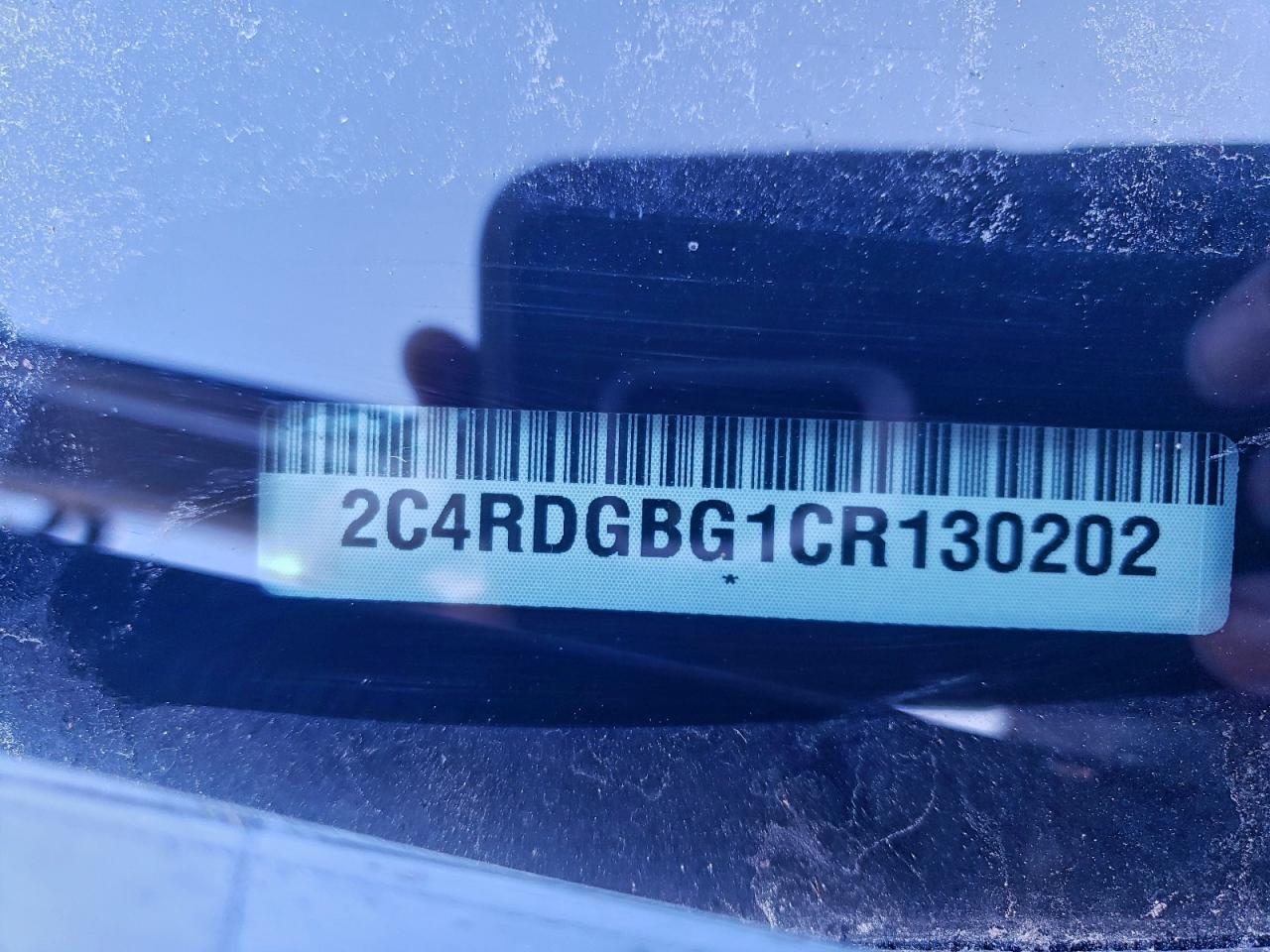 2012 Dodge Grand Caravan Se VIN: 2C4RDGBG1CR130202 Lot: 93948955