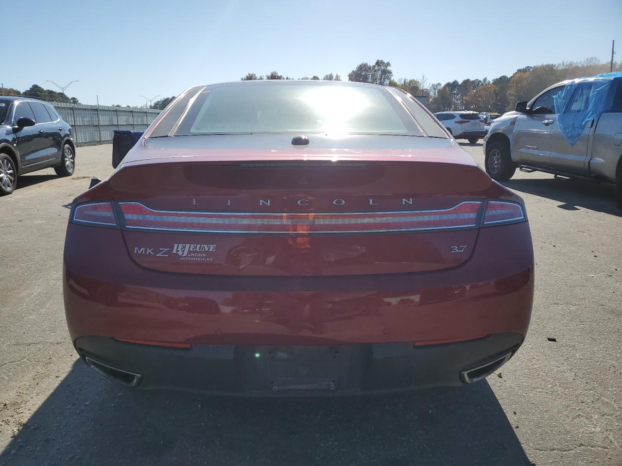 2013 Lincoln Mkz VIN: 3LN6L2GK6DR822162 Lot: 91912225