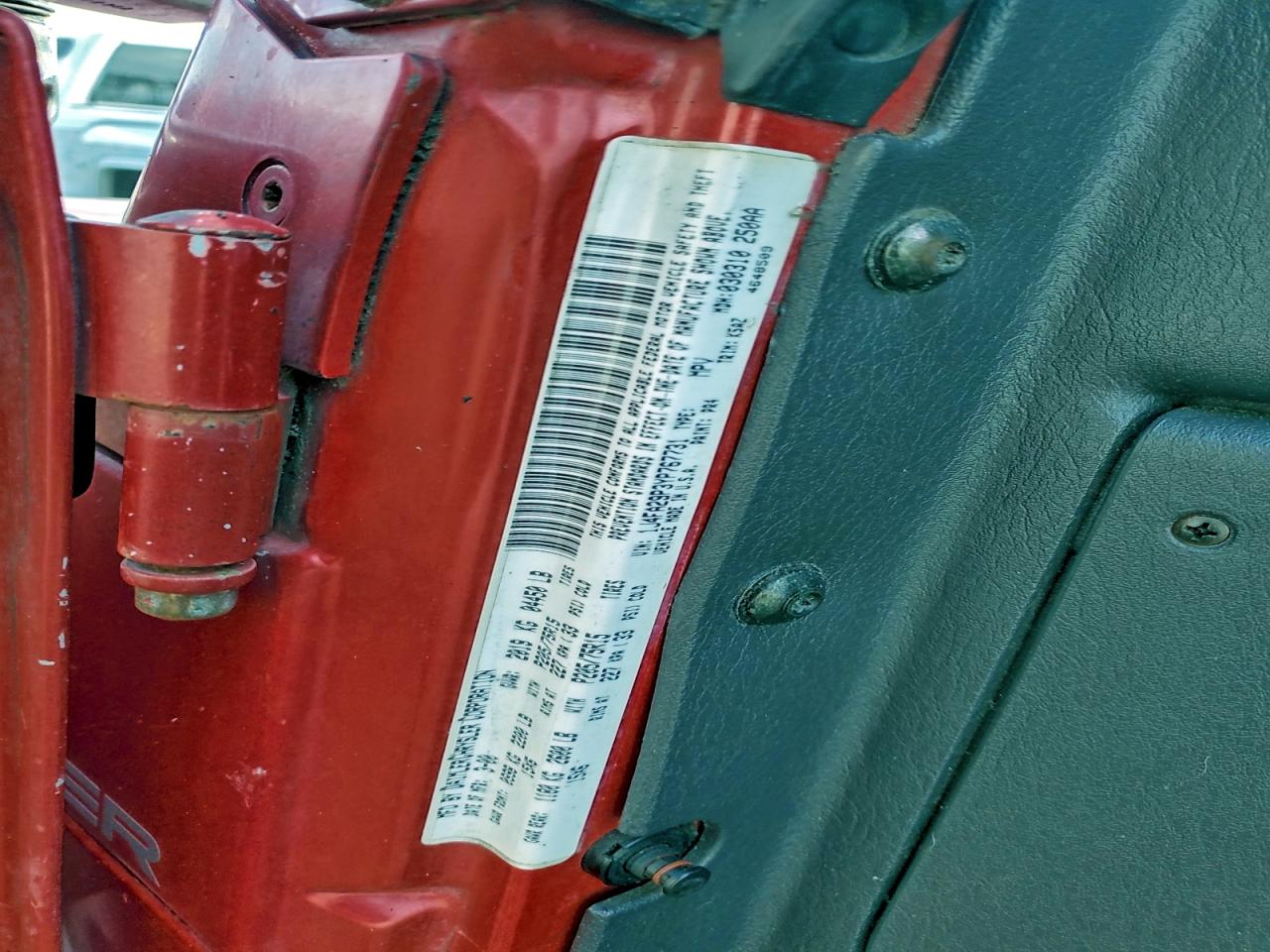 2000 Jeep Wrangler / Tj Se VIN: 1J4FA29P3YP767731 Lot: 94227975