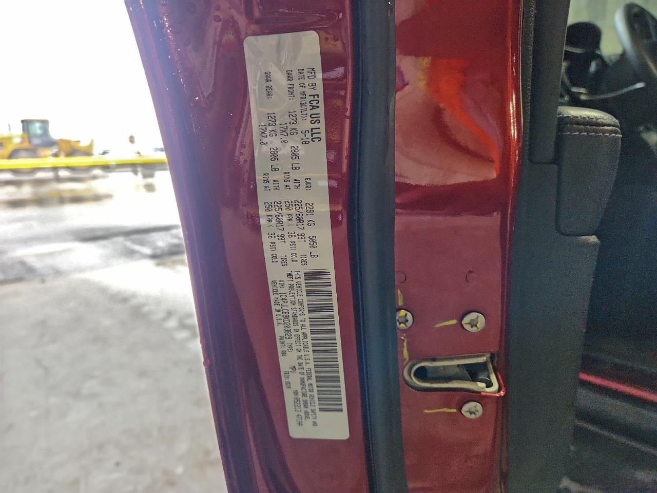 2019 Jeep Cherokee Latitude VIN: 1C4PJLCB9KD203829 Lot: 94336535